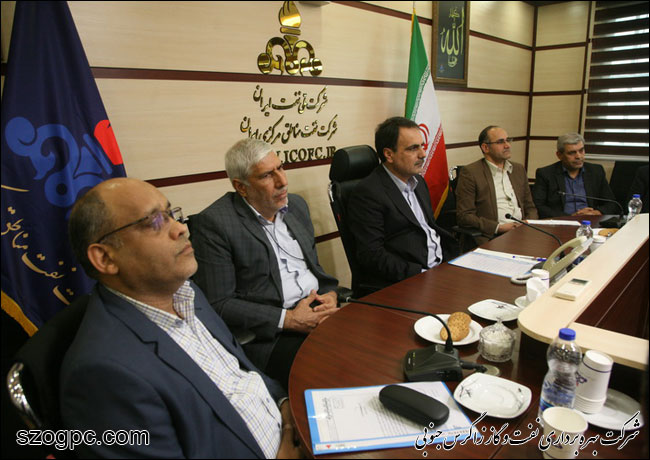 آیین تکریم و معارفه روسای مهندسی سیستم ها و بهره وری و بازرسی و حفاظت فنی شرکت نفت مناطق مرکزی ایران 6