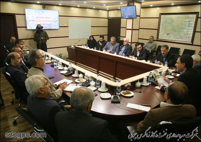 آیین تکریم و معارفه روسای مهندسی سیستم ها و بهره وری و بازرسی و حفاظت فنی شرکت نفت مناطق مرکزی ایران 7