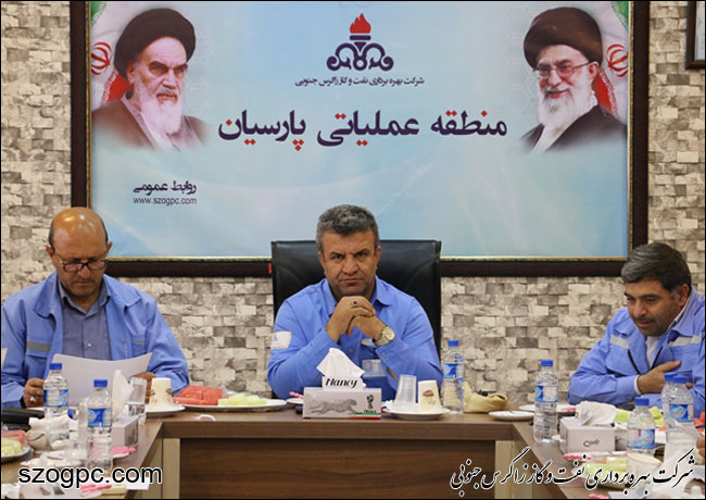 بازدید مدیرعامل شرکت بهره‌برداری نفت و گاز زاگرس جنوبی از منطقه عملیاتی پارسیان 3