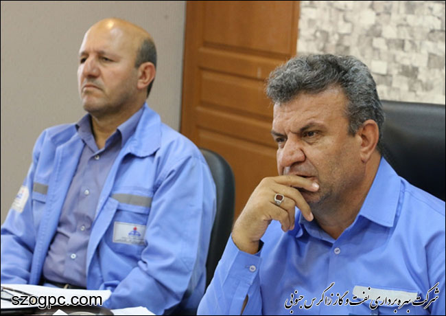 بازدید مدیرعامل شرکت بهره‌برداری نفت و گاز زاگرس جنوبی از منطقه عملیاتی پارسیان 4