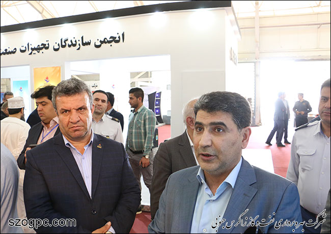 بازدید مدیران صنعت نفت از سیزدهمین نمایشگاه نفت،گاز و پتروشیمی شیراز 5