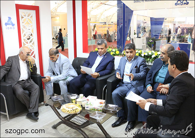 بازدید مدیران صنعت نفت از سیزدهمین نمایشگاه نفت،گاز و پتروشیمی شیراز 7