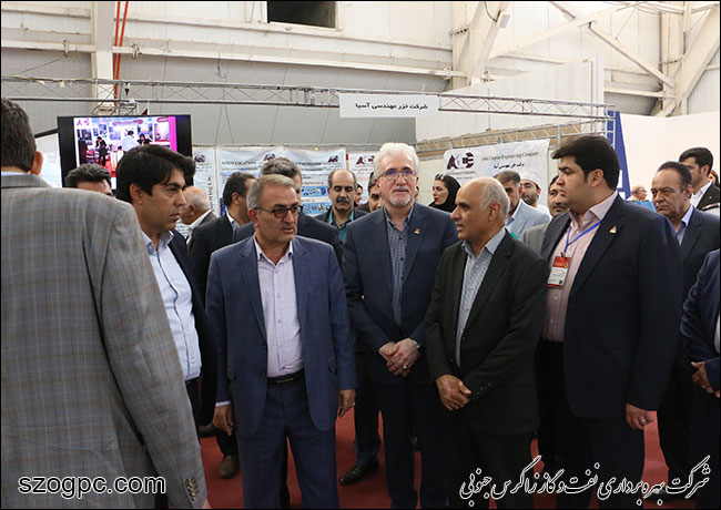 بازدید مدیران صنعت نفت از سیزدهمین نمایشگاه نفت،گاز و پتروشیمی شیراز 10