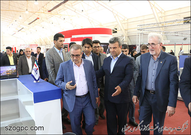 بازدید مدیران صنعت نفت از سیزدهمین نمایشگاه نفت،گاز و پتروشیمی شیراز 13