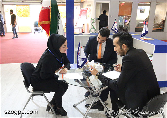 غرفه شرکت ملی نفت ایران در سیزدهیمن نمایشگاه بین المللی و تخصصی تجهیزات صنعت نفت، گاز و پتروشیمی شیراز 4