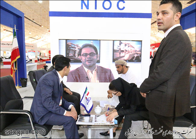 غرفه شرکت ملی نفت ایران در سیزدهیمن نمایشگاه بین المللی و تخصصی تجهیزات صنعت نفت، گاز و پتروشیمی شیراز 7