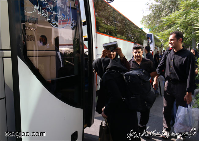 اعزام کاروان پیاده روی اربعین حسینی(ع) از نفت و گاز زاگرس جنوبی به کربلای معلی 12