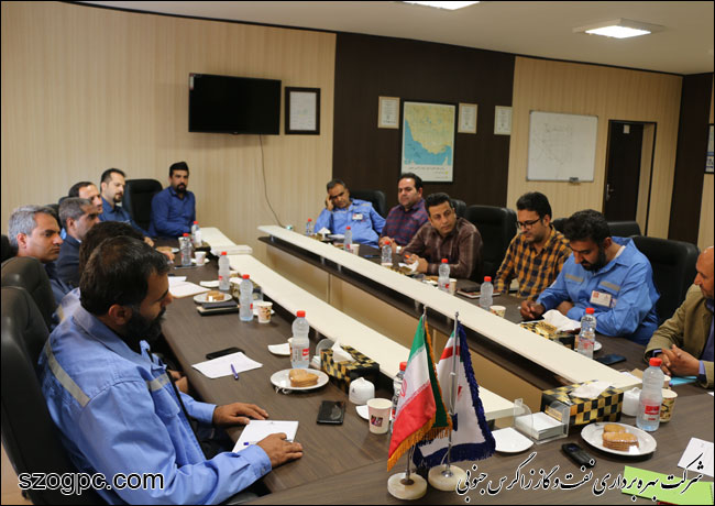 بازدید مدیرعامل نفت و گاز زاگرس جنوبی از منطقه عملیای سرخون و گشوی جنوبی 5