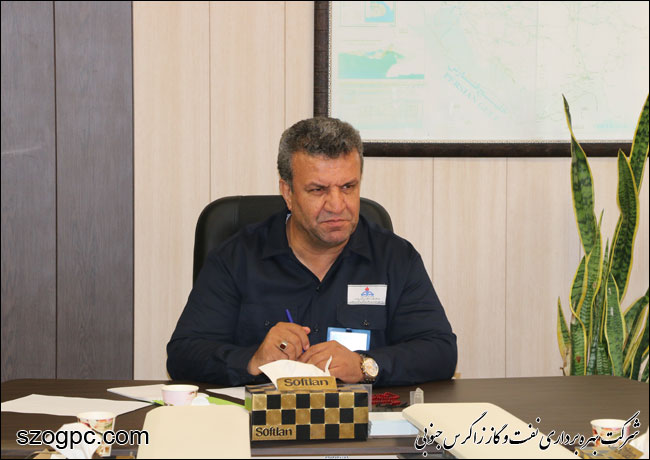 بازدید مدیرعامل نفت و گاز زاگرس جنوبی از منطقه عملیای سرخون و گشوی جنوبی 10