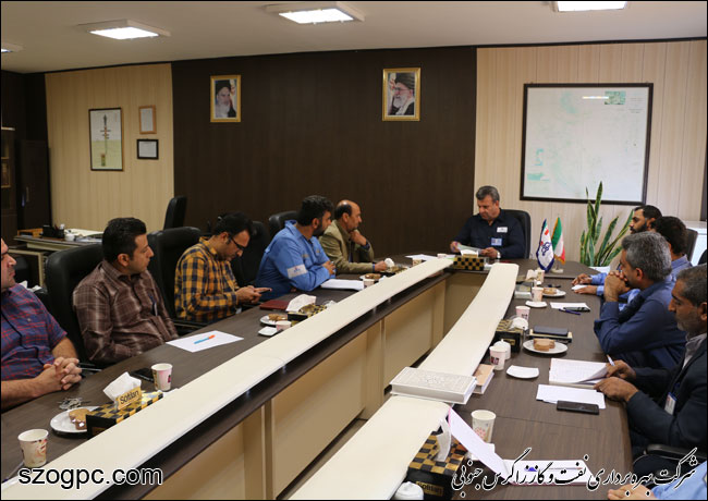 بازدید مدیرعامل نفت و گاز زاگرس جنوبی از منطقه عملیای سرخون و گشوی جنوبی 12