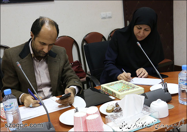 نشست معاون مدیرعامل شرکت ملی نفت ایران در امور تولید با مدیرعامل و مدیران نفت و گاز زاگرس جنوبی 4