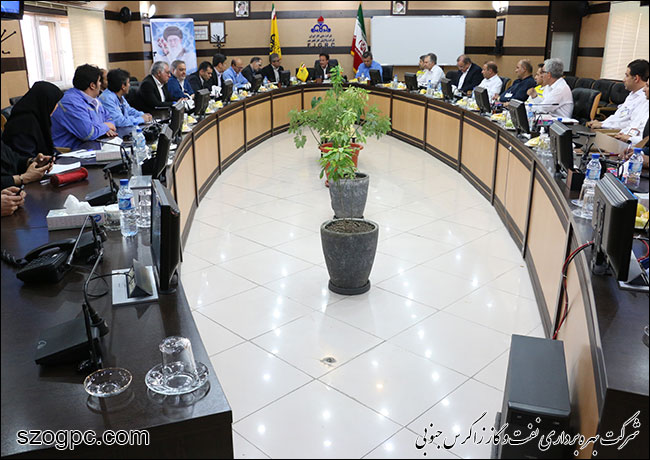 نشست مشترک نفت و گاز زاگرس جنوبی و شرکت پالایش گاز فجر جم 1