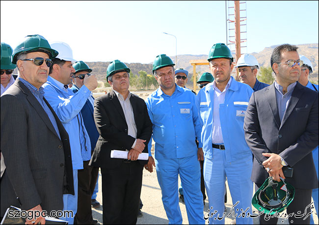 بازدید معاون مدیرعامل شرکت ملی نفت ایران در امور تولید از منطقه عملیاتی آغار و دالان