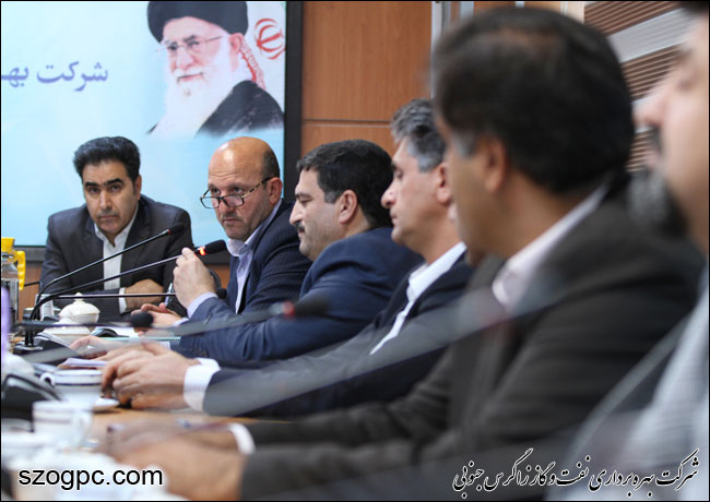 جمع مدیران و رؤسای شرکت نفت مناطق مرکزی ایران با حضور در شرکت بهره‌برداری نفت و گاز زاگرس جنوبی 11