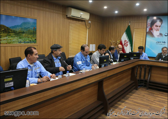 حضور مدیر امور فنی شرکت بهره‌برداری نفت و گاز زاگرس جنوبی در منطقه عملیاتی آغار و دالان 4