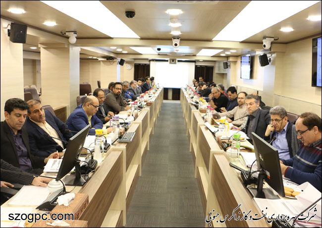 جلسه مقدماتی پیش بینی تولید و بهره‌دهی چاه‌های نفت و گاز زاگرس جنوبی 5