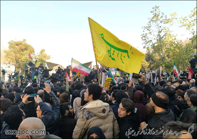 مراسم تشییع پیکر شهید سپهبد حاج قاسم سلیمانی تهران 3