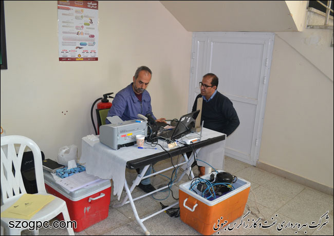 اهدای خون توسط کارکنان منطقه عملیاتی سروستان و سعادت آباد 5