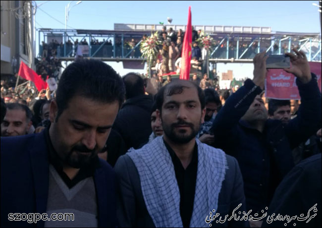 مراسم تشییع پیکر شهید سپهبد حاج قاسم سلیمانی در شهر کرمان 4