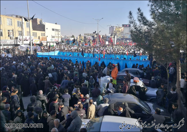 مراسم تشییع پیکر شهید سپهبد حاج قاسم سلیمانی در شهر کرمان 5