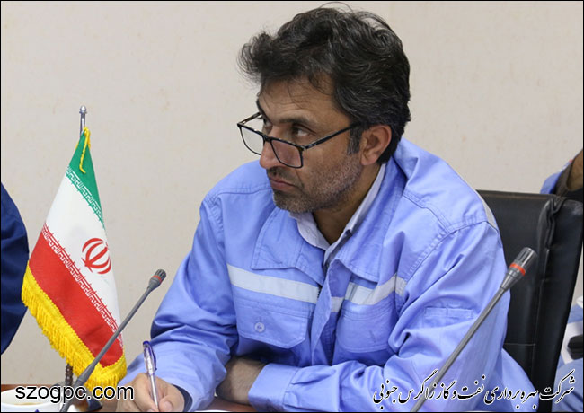 نشست مدیرعامل زاگرس جنوبی با مسئولین منطقه عملیاتی نار و کنگان 14