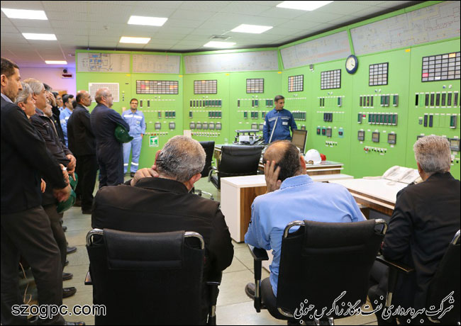 بازدید مدیر منطقه پنج عملیات انتقال گاز  کشور از منطقه عملیاتی آغار و دالان 4