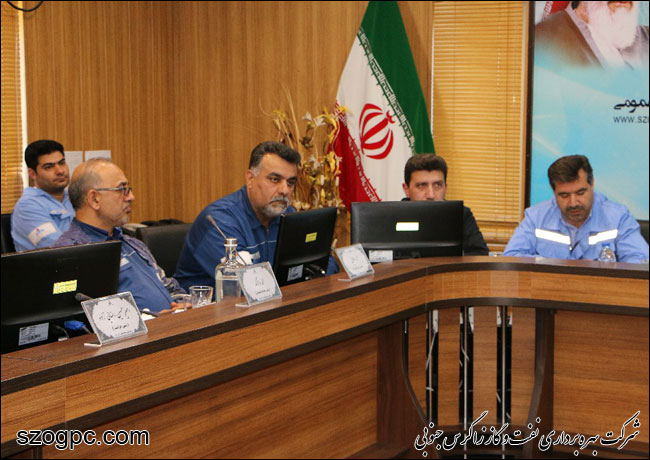 بازدید مدیر منطقه پنج عملیات انتقال گاز  کشور از منطقه عملیاتی آغار و دالان 7