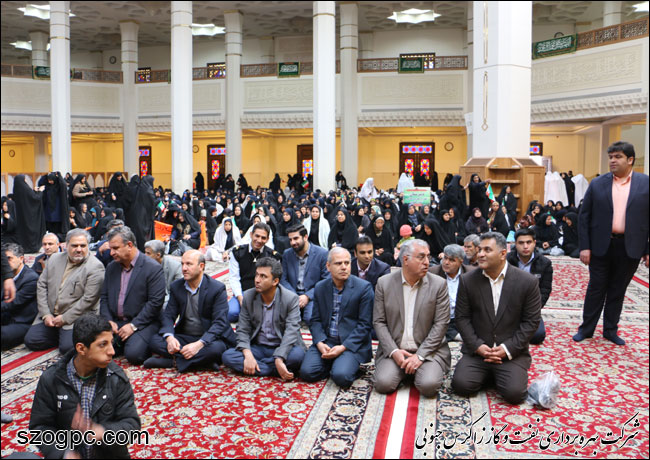 تجدید میثاق کارکنان زاگرس جنوبی با شهدا و بنیانگذار انقلاب اسلامی 2