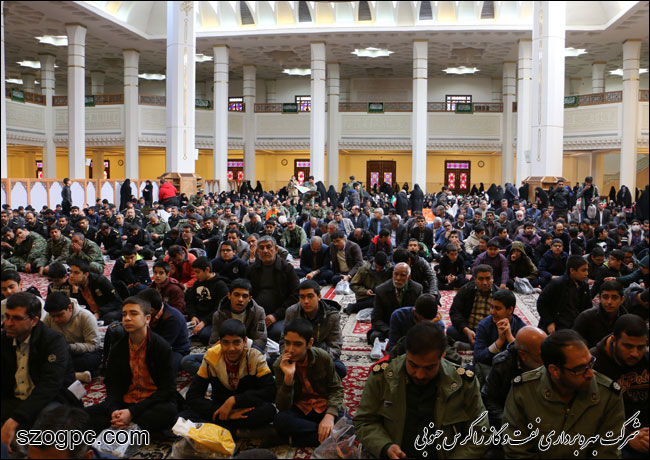 تجدید میثاق کارکنان زاگرس جنوبی با شهدا و بنیانگذار انقلاب اسلامی 3