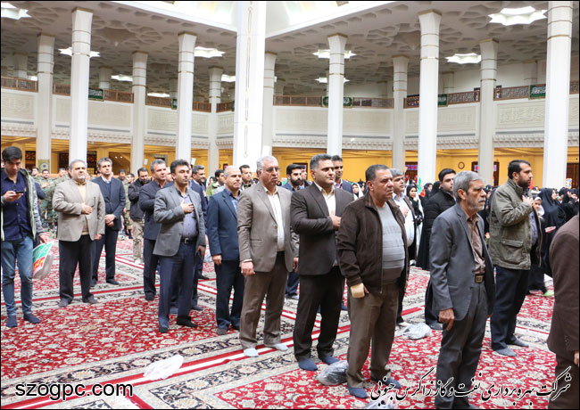 تجدید میثاق کارکنان زاگرس جنوبی با شهدا و بنیانگذار انقلاب اسلامی 5