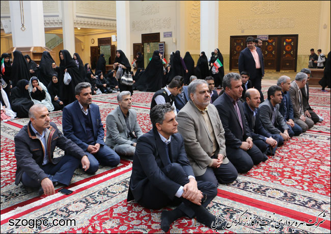 تجدید میثاق کارکنان زاگرس جنوبی با شهدا و بنیانگذار انقلاب اسلامی 14