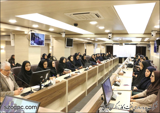 مراسم گرامیداشت روز زن و مقام مادر به‌ مناسبت ولادت حضرت فاطمه زهرا(س) در شرکت بهره‌برداری نفت و گاز زاگرس جنوبی 5