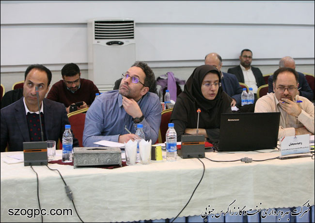 جلسه پیش بینی بهره دهی چاههای شرکت نفت مناطق مرکزی ایران 11