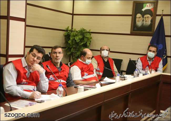 نشست کمیته مدیریت شرایط اضطراری شرکت ملی نفت ایران 12