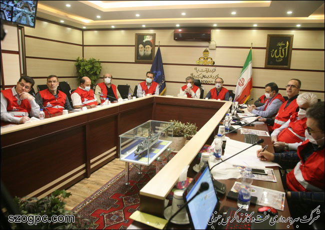 نشست کمیته مدیریت شرایط اضطراری شرکت ملی نفت ایران 13