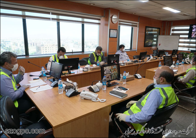 نشست کمیته مدیریت شرایط اضطراری شرکت زاگرس جنوبی 3