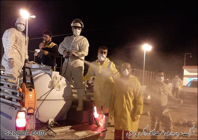 بسیج زاگرس جنوبی در مقابله با ویروس کرونا و عمل به مسئولیت های اجتماعی 2
