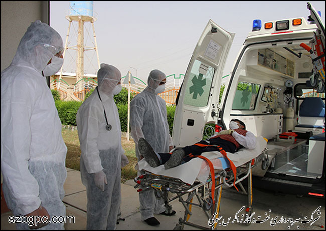 برگزاری دو مانور شناسایی و پیشگیری از ویروس کرونا درمنطقه عملیاتی پارسیان 12