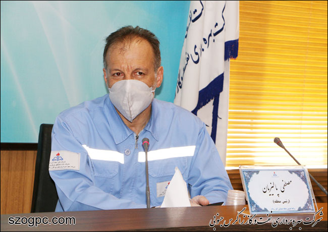 بازدید مدیرعامل زاگرس جنوبی از منطقه عملیاتی آغار و دالان در آستانه تعمیرات اساسی 9