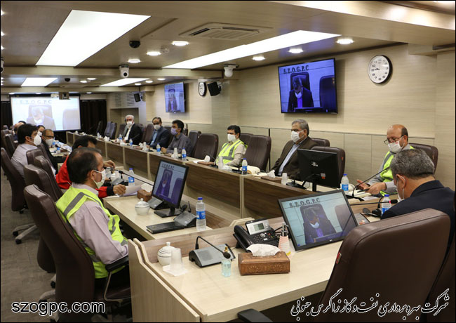 برگزاری جلسه مدیریت شرایط اضطراری زاگرس جنوبی همزمان با موج جدید شیوع ویروس کرونا 1