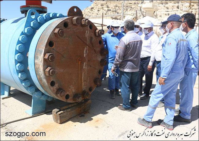 بازدید مدیرعامل زاگرس جنوبی از منطقه عملیاتی نار و کنگان 1399 2