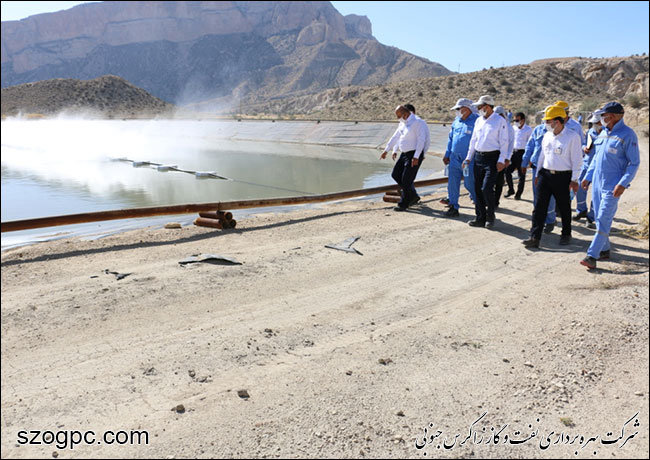 بازدید مدیرعامل زاگرس جنوبی از منطقه عملیاتی نار و کنگان 1399 7