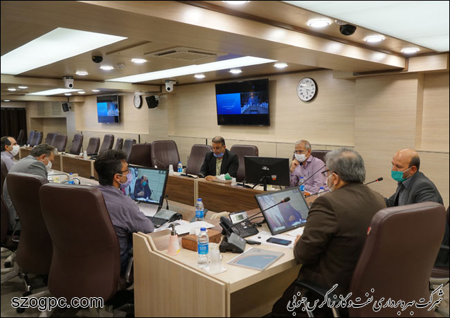 پایش وضعیت تولید گاز از میدان گازی سرخون و گشوی جنوبی 1