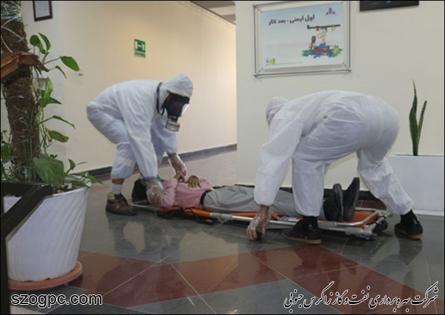 برگزاری مانور پیشگیری از ویروس کرونا در منطقه عملیاتی نار و کنگان 1