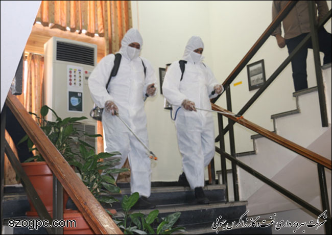 برگزاری مانور پیشگیری از ویروس کرونا در منطقه عملیاتی نار و کنگان 3