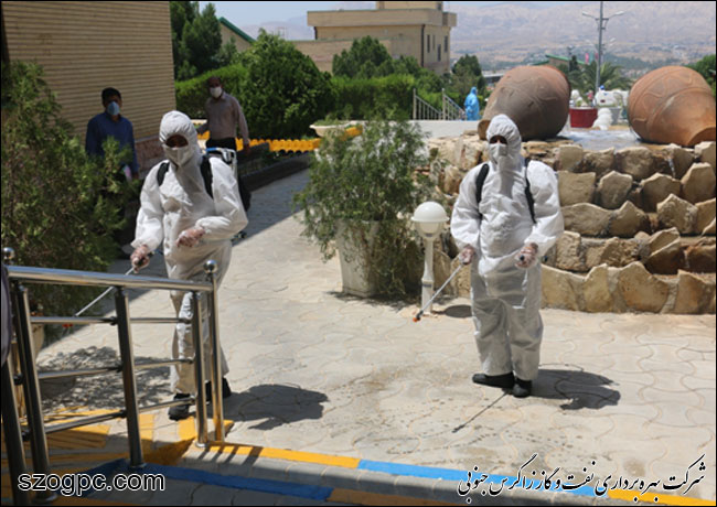 برگزاری مانور پیشگیری از ویروس کرونا در منطقه عملیاتی نار و کنگان 4