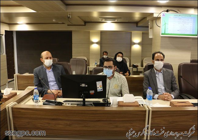 نشست کمیته راهبردی مدیریت انرژی شرکت بهره‌برداری نفت و گاز زاگرس جنوبی 6