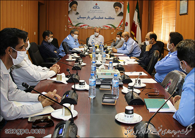 بازدید مدیران عملیات و امور فنی نفت و گاز زاگرس جنوبی از منطقه عملیاتی پارسیان 4