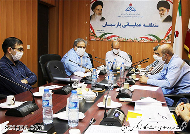 بازدید مدیران عملیات و امور فنی نفت و گاز زاگرس جنوبی از منطقه عملیاتی پارسیان 5