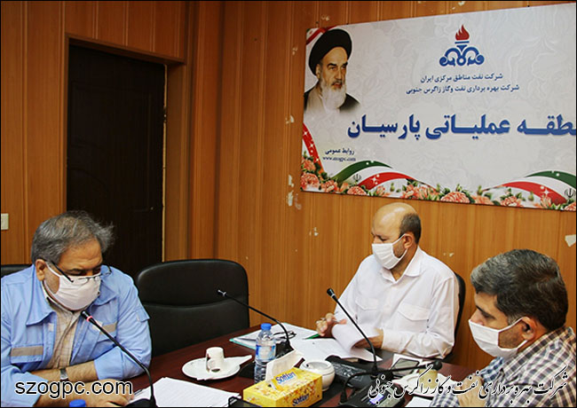 بازدید مدیران عملیات و امور فنی نفت و گاز زاگرس جنوبی از منطقه عملیاتی پارسیان 6